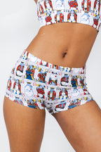 The Strip Poker | Playing Cards Modal Boyshort Underwear - Shinesty