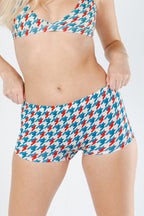The Swanky | Retro Houndstooth Modal Boyshort Underwear - Shinesty