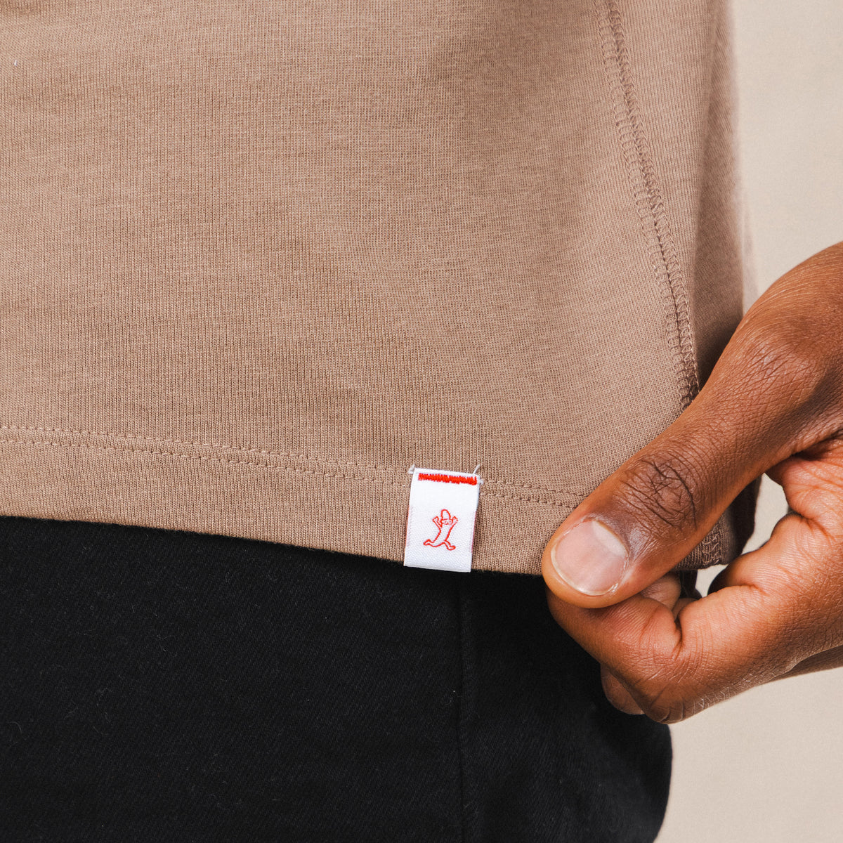 The Loved Leather | Smoke Everyman™ Pocket T Shirt - Shinesty