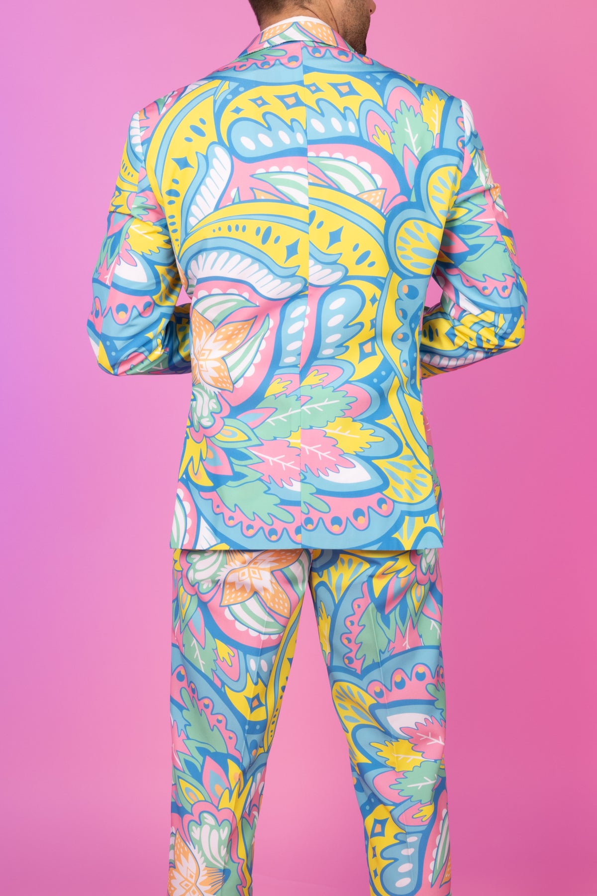 The April Showers | Abstract Paisley Suit - Shinesty