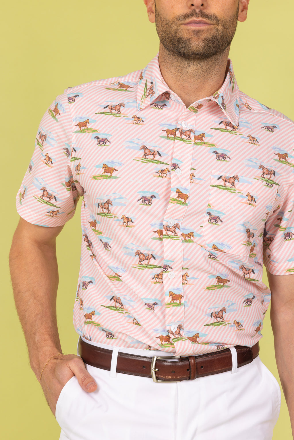 The Supreme Steed | Derby Horses Hawaiian Shirt - Shinesty