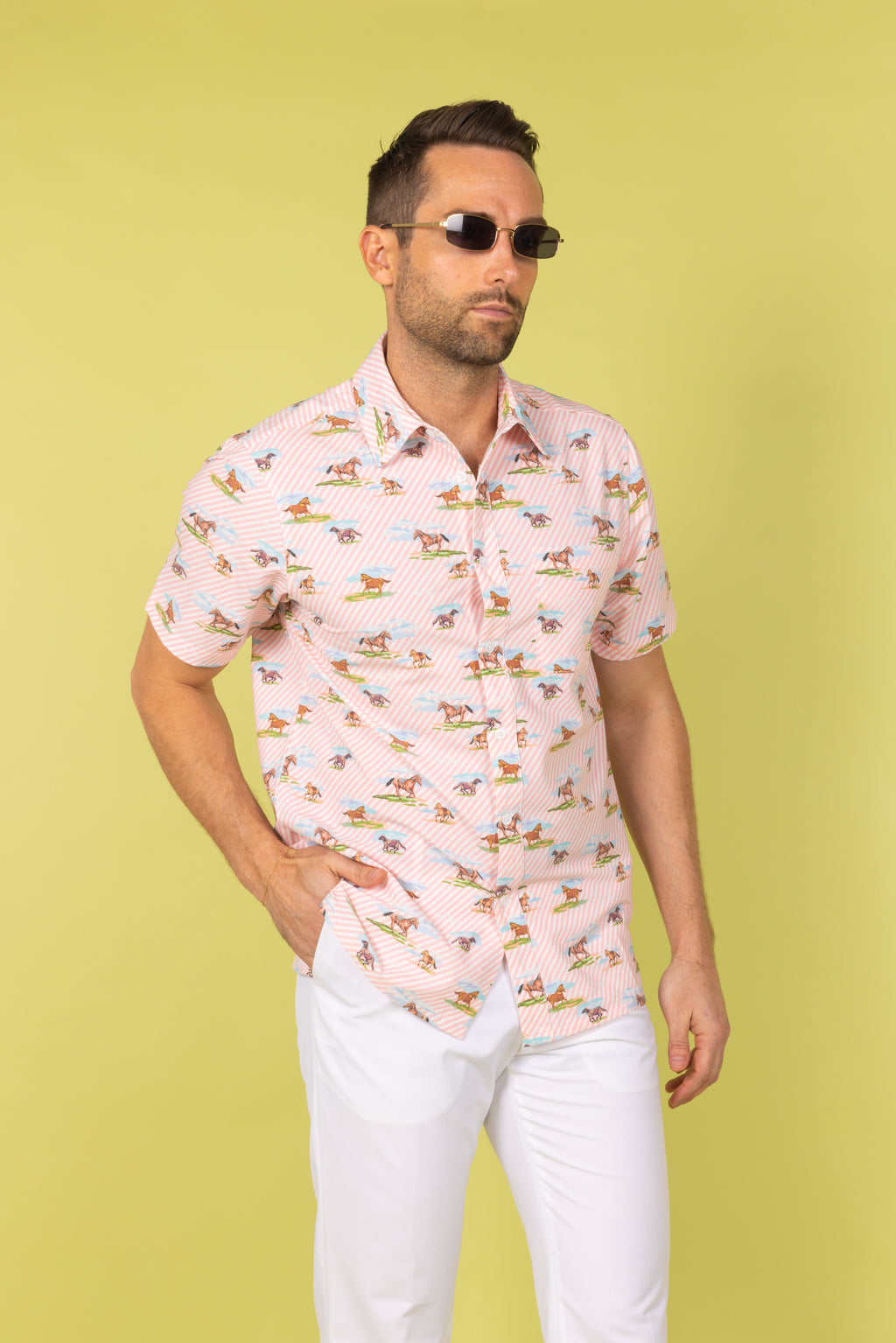 The Supreme Steed | Derby Horses Hawaiian Shirt - Shinesty