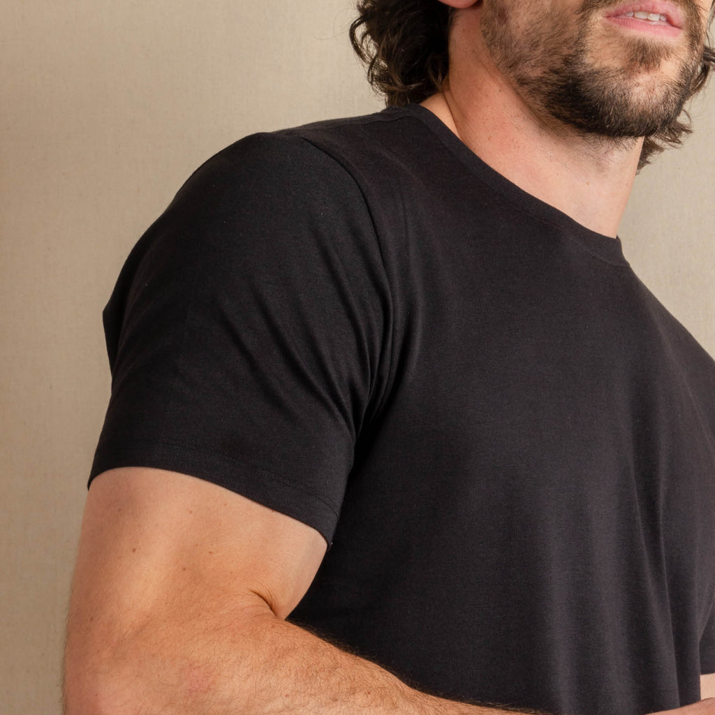 The Threat Level Midnight | Black Everyman™ T Shirt - Shinesty