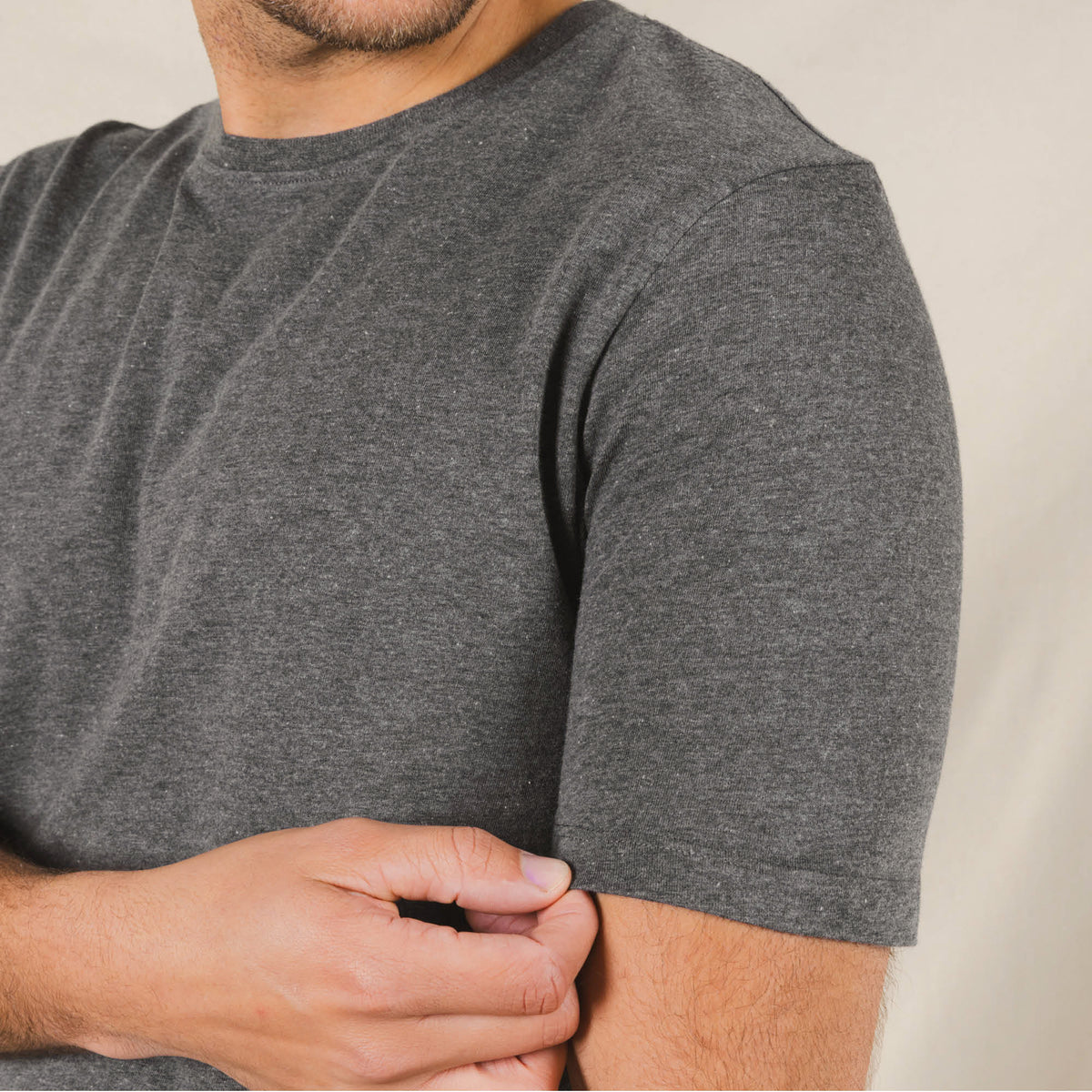 The Ash Or Pass | Dark Heather Grey Everyman™ T Shirt - Shinesty
