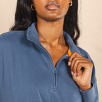 The Thunder | Storm Sexy Terry™ Women’s Half Zip - Shinesty
