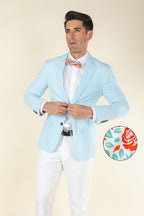 The Party Paddock | Derby Roses Seersucker Suit - Shinesty