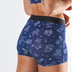 The Astrology Major | Glow in the Dark Astrological Signs Women’s Boxers - Shinesty