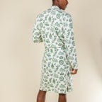 The Western Wonderland | Western Toile Long Modal Robe - Shinesty