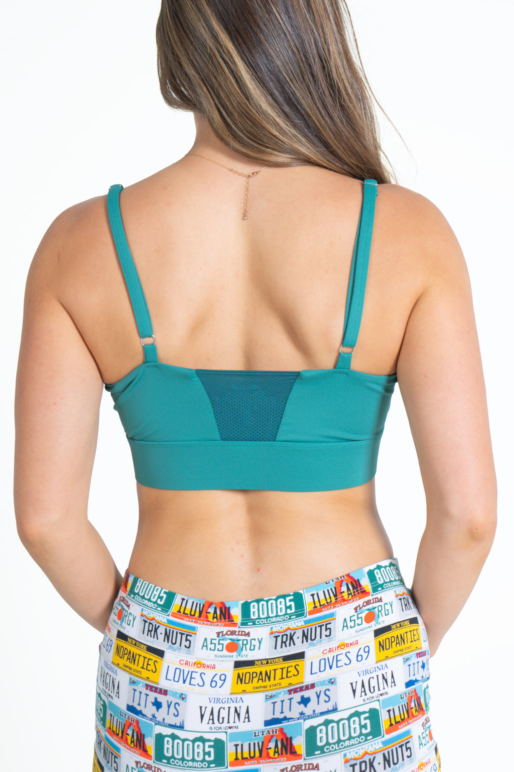 The Young Grasshopper | Green paradICE™ Boob Hammock™ Cooling Bralette - Shinesty