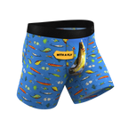 The Bait and Tackle | Bass Ball Hammock® Pouch Underwear With Fly - Shinesty