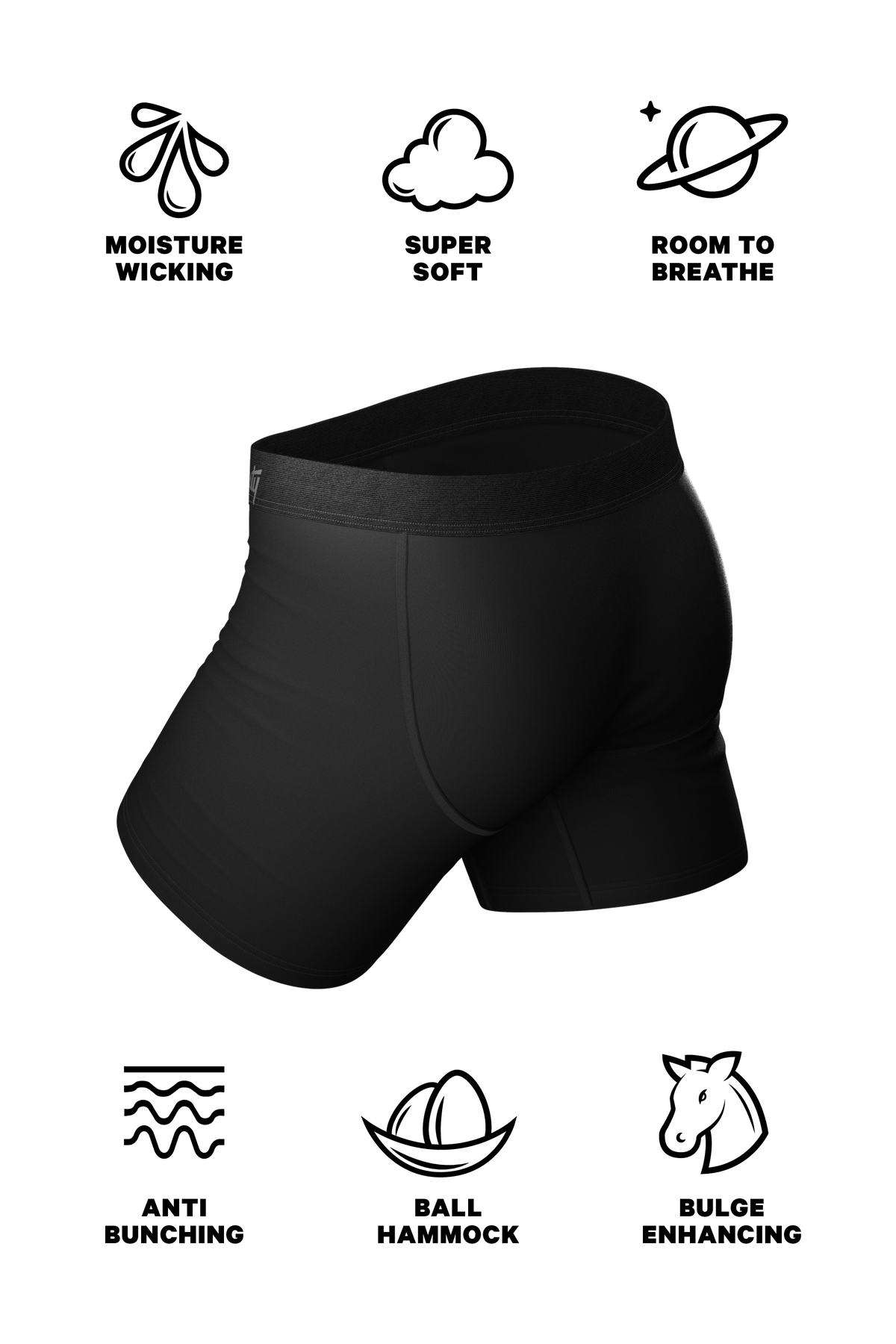 The 009 | Tuxedo Ball Hammock® Boxer Couples Matching Underwear 2 Pack - Shinesty