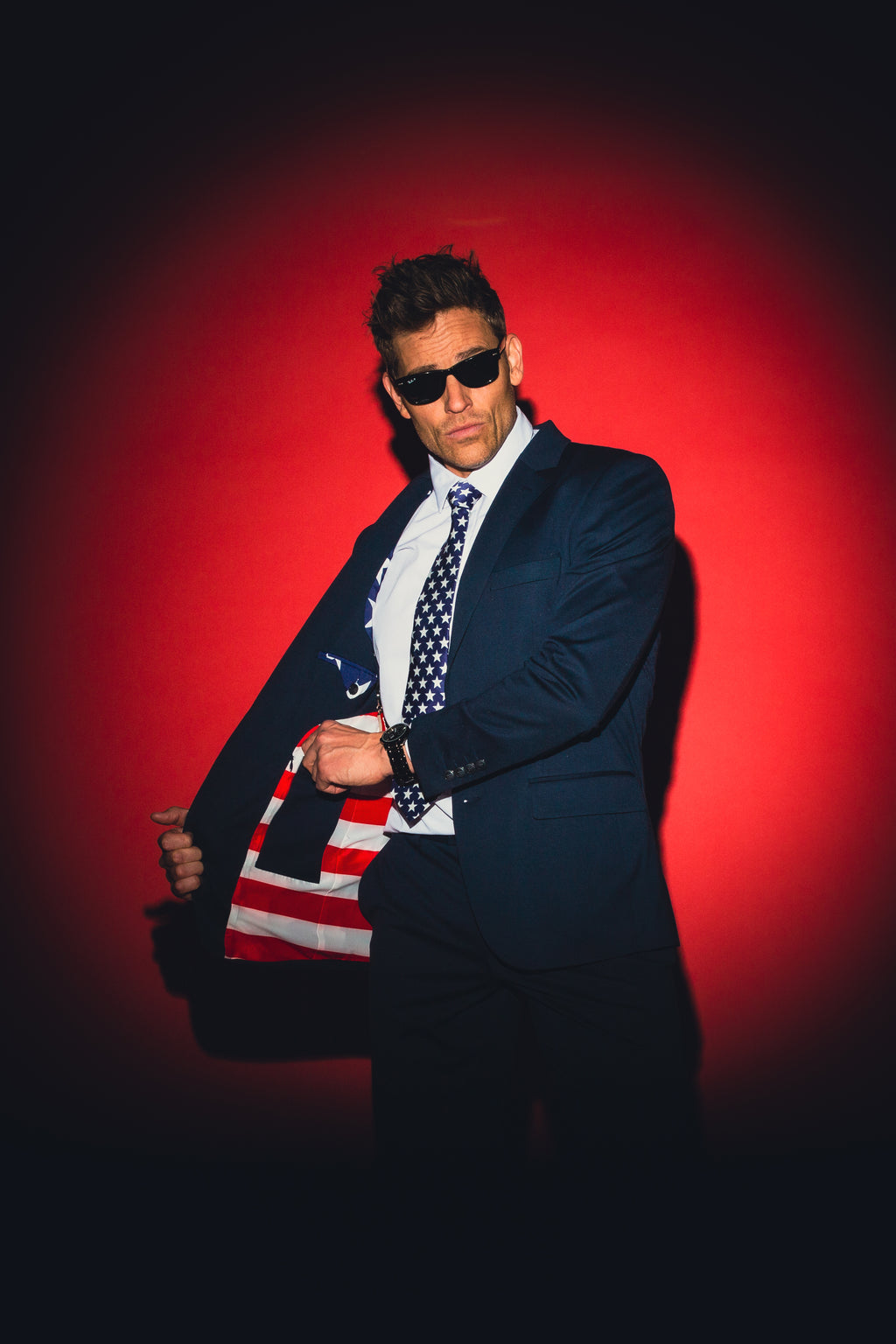 The Alpha | American Flag Ultimate Suit - Shinesty