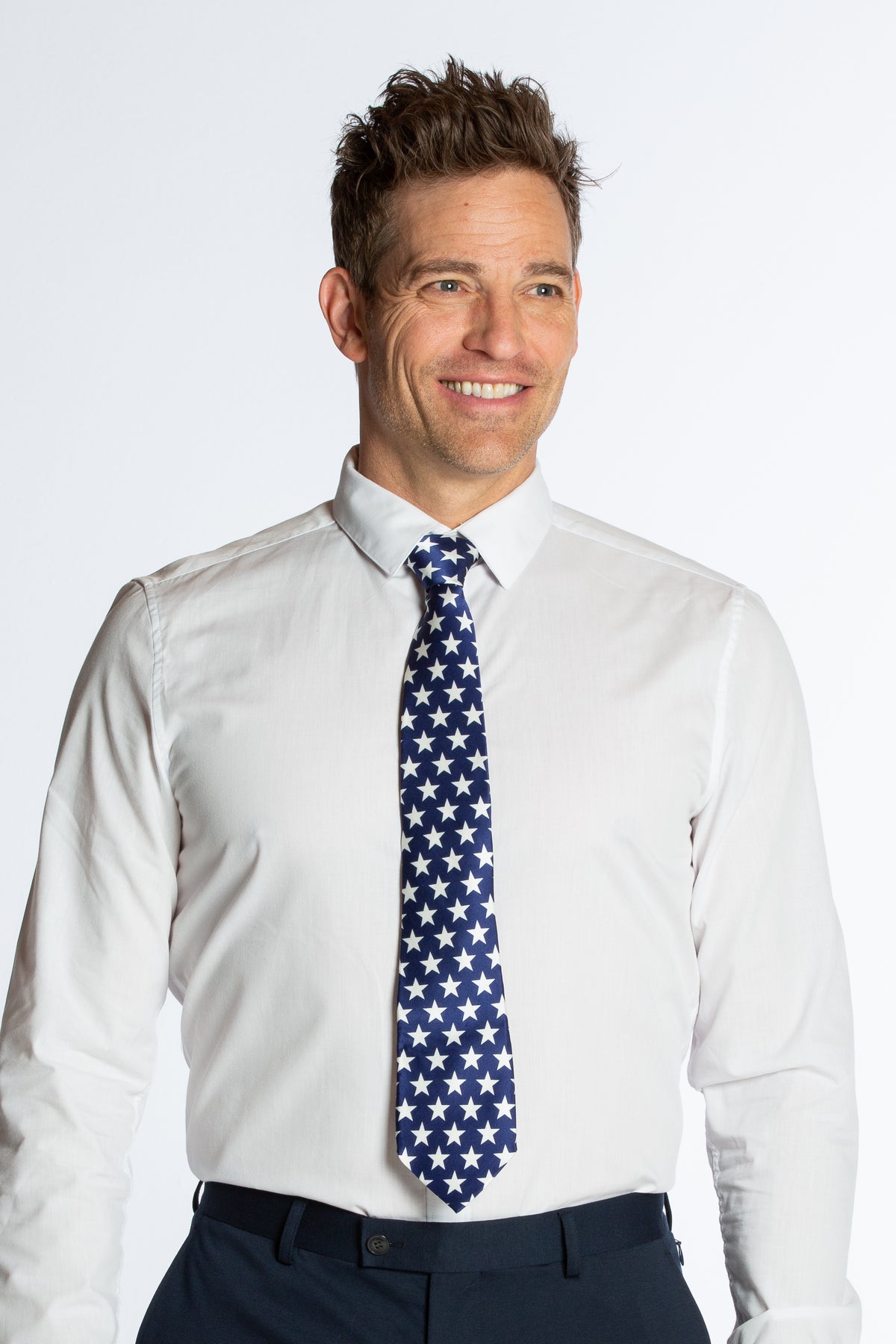 The Alpha | American Flag Ultimate Pocket Tie - Shinesty