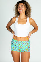 The Afternoon Arcade | Retro Geometric Modal Boyshort Underwear - Shinesty
