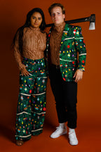 The Wood You Rather | Bark Printed Turtleneck - Shinesty