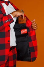 The Red & Black Lumberjack | Buffalo Check Suit - Shinesty