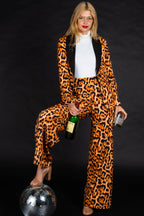 The Fastest Finishers | Leopard Print Womens Blazer - Shinesty