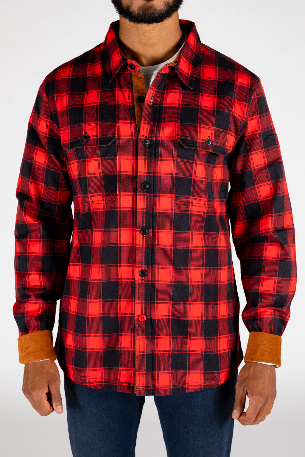 The Maple Mob | Buffalo Check Stretch Flannel - Shinesty