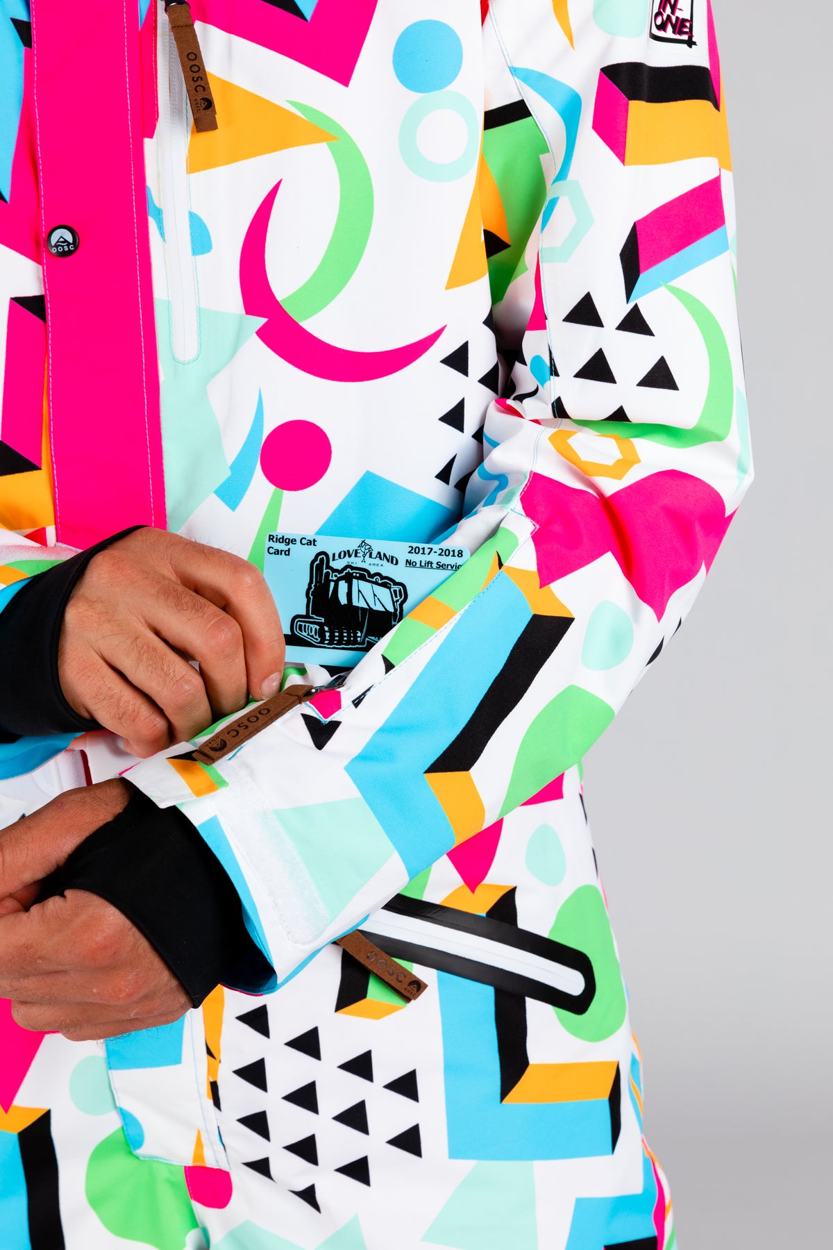The Geodisiac | Mens Retro Neon Ski Suit - Shinesty
