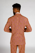 The Mardi Mirage | Illusion Print Party Suit - Shinesty