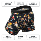 The 12 Slays of Christmas | Christmas Scene Ball Hammock® Pouch Underwear With Fly - Shinesty