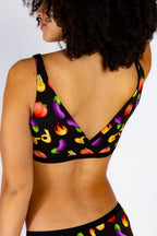 The Emoji After Party | Emoji Patterned Boob Hammock™ Reversible Bralette - Shinesty