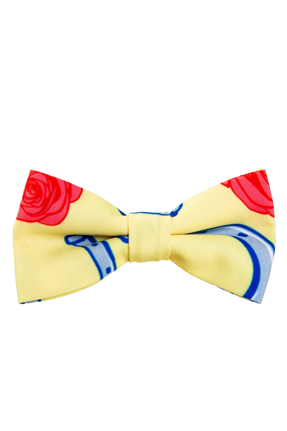 The Derby Horseshoes | Yellow Preppy Bow Tie - Shinesty