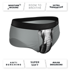 The Junk In The Trunk | Elephant Ball Hammock® Pouch Underwear Briefs - Shinesty