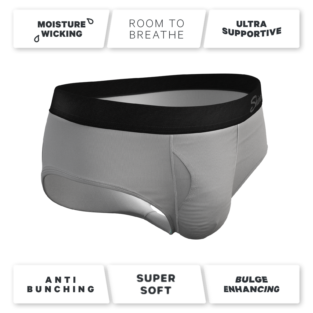 The 50 Shades | Grey Ball Hammock® Pouch Underwear Briefs - Shinesty