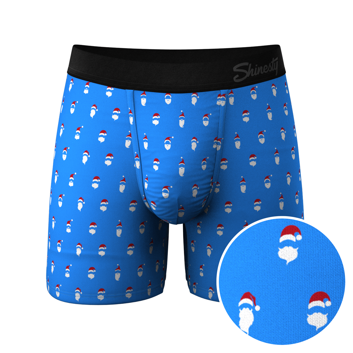 The 50 Shades Of Santa | Holiday Ball Hammock® Pouch Underwear - Shinesty