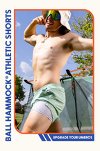 The Concrete Jungle | Sage Ball Hammock® 7 Inch Athletic Shorts - Shinesty