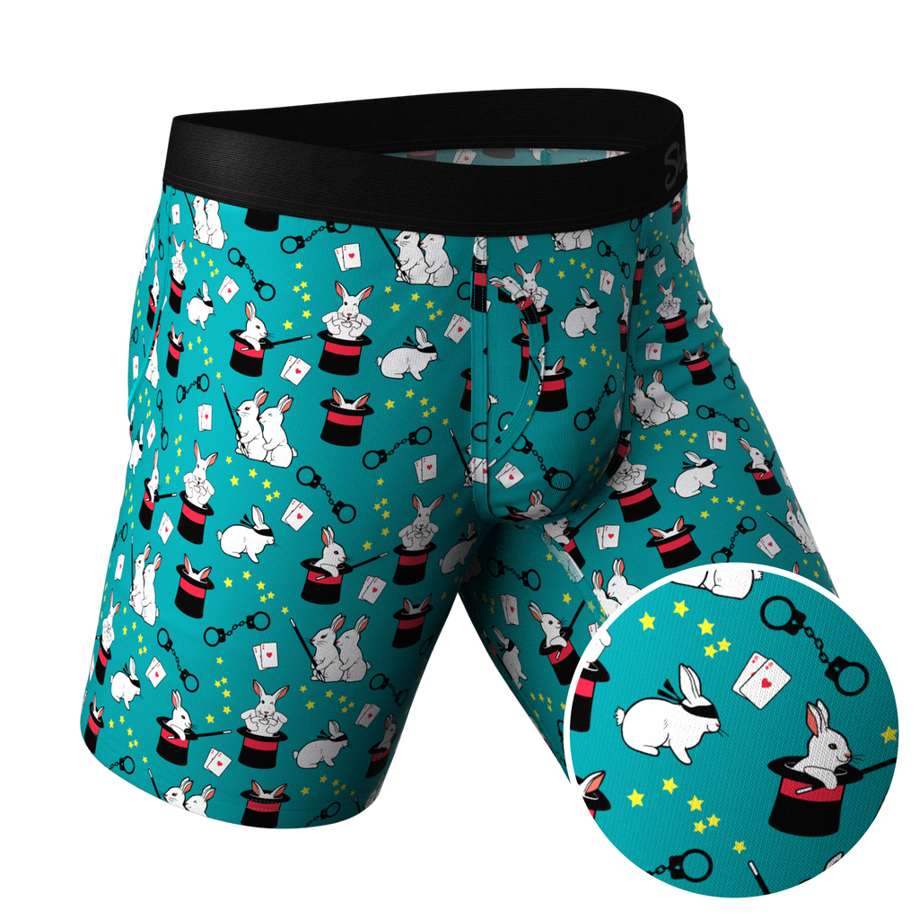 The AbracaDoMe | Magic Bunny Ball Hammock® Boxer - Long Leg - Shinesty
