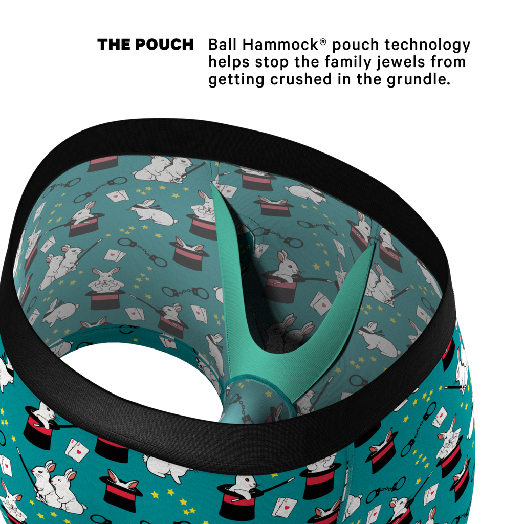 The AbracaDoMe | Magic Bunny Ball Hammock® Pouch Trunks Underwear - Shinesty
