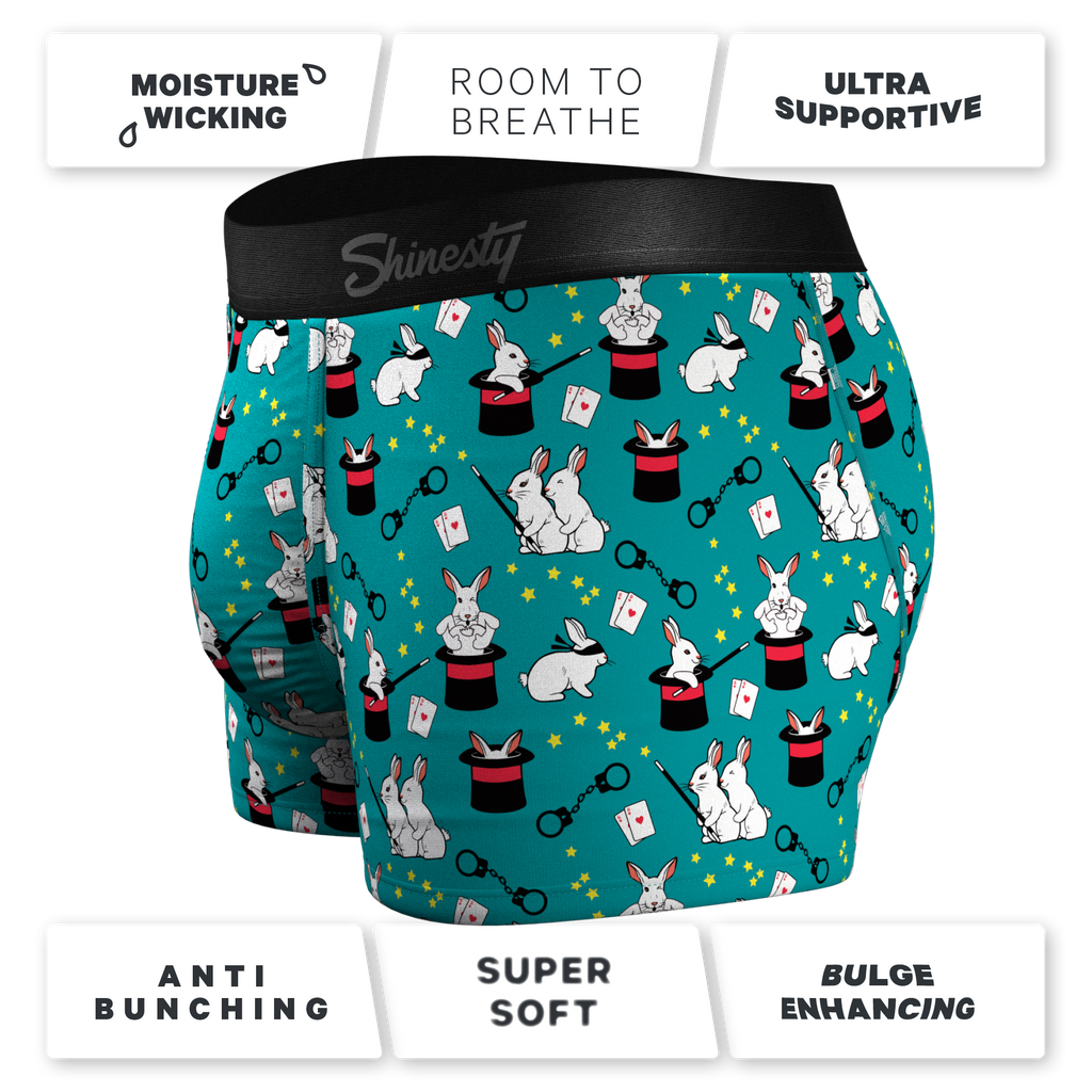 The AbracaDoMe | Magic Bunny Ball Hammock® Pouch Trunks Underwear - Shinesty