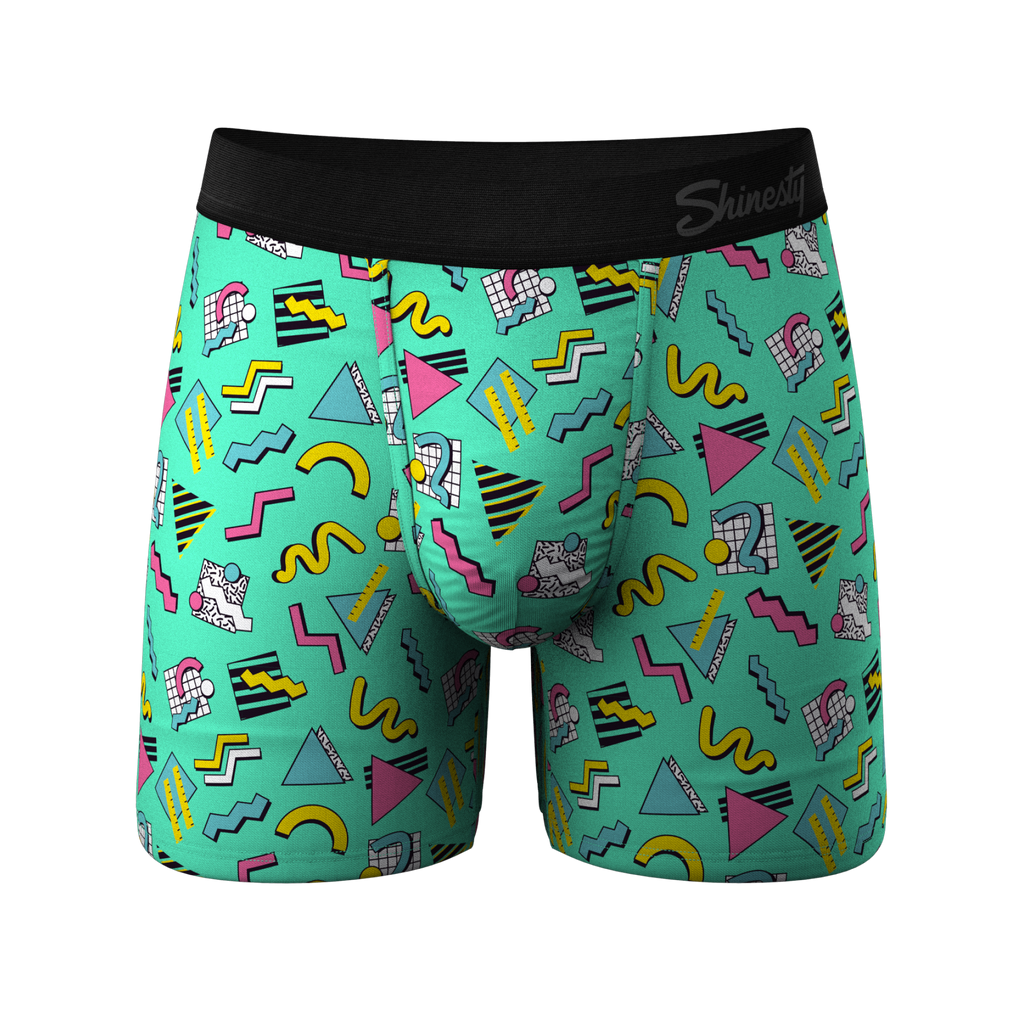 The Afternoon Arcade | Retro Geometric Ball Hammock® Pouch Underwear - Shinesty