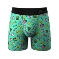 The Afternoon Arcade | Retro Geometric Ball Hammock® Pouch Underwear - Shinesty