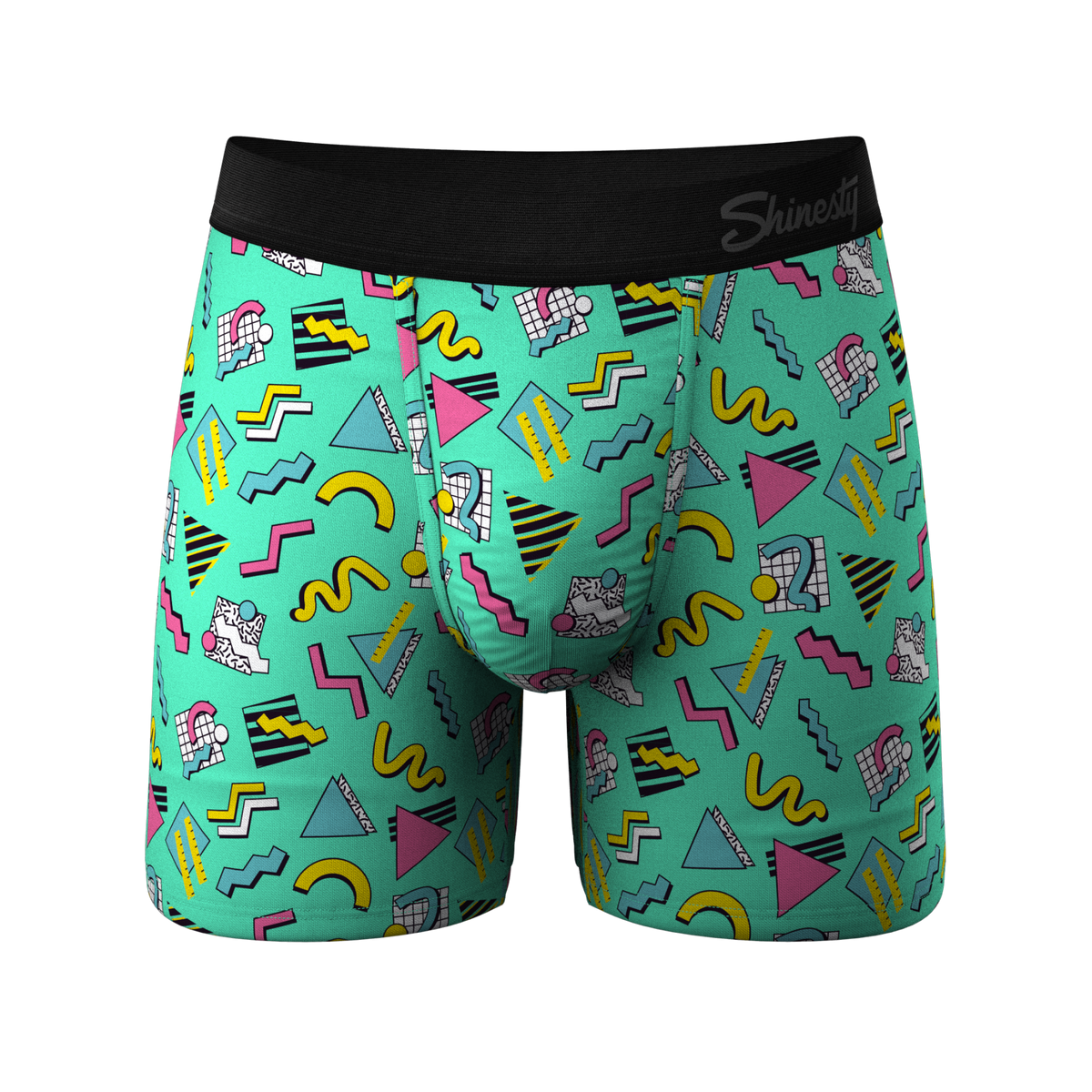 The Afternoon Arcade | Retro Geometric Ball Hammock® Pouch Underwear - Shinesty