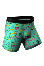 The Afternoon Arcade | Retro Geometric Ball Hammock® Pouch Underwear - Shinesty