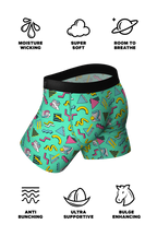 The Afternoon Arcade | Retro Geometric Ball Hammock® Pouch Underwear - Shinesty