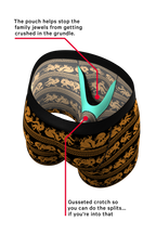 The Ancient Twister | Ancient Vase Ball Hammock® Pouch Underwear - Shinesty