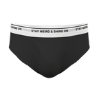 The Anthem | Black Shinesty Ball Hammock® Pouch Underwear Briefs - Shinesty