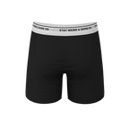 The Anthem | Black Shinesty Ball Hammock® Pouch Underwear - Shinesty