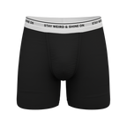 The Anthem | Black Shinesty Ball Hammock® Pouch Underwear - Shinesty
