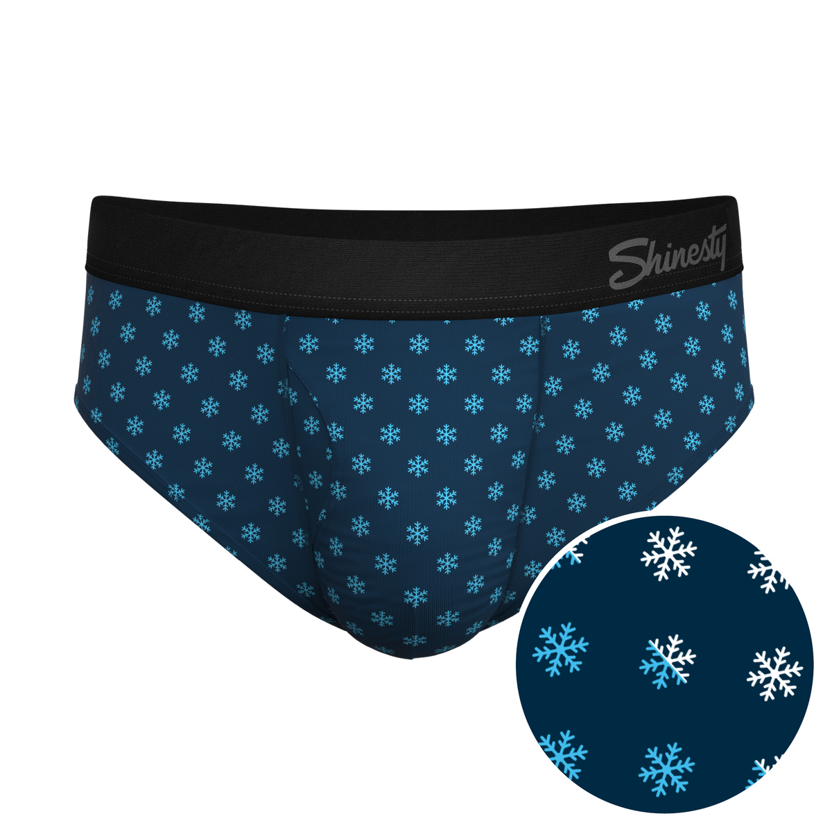 The Avalanche | Color Changing Snowflake Ball Hammock® Pouch Underwear Briefs - Shinesty