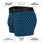 The Avalanche | Color Changing Snowflake Ball Hammock® Pouch Trunks Underwear - Shinesty