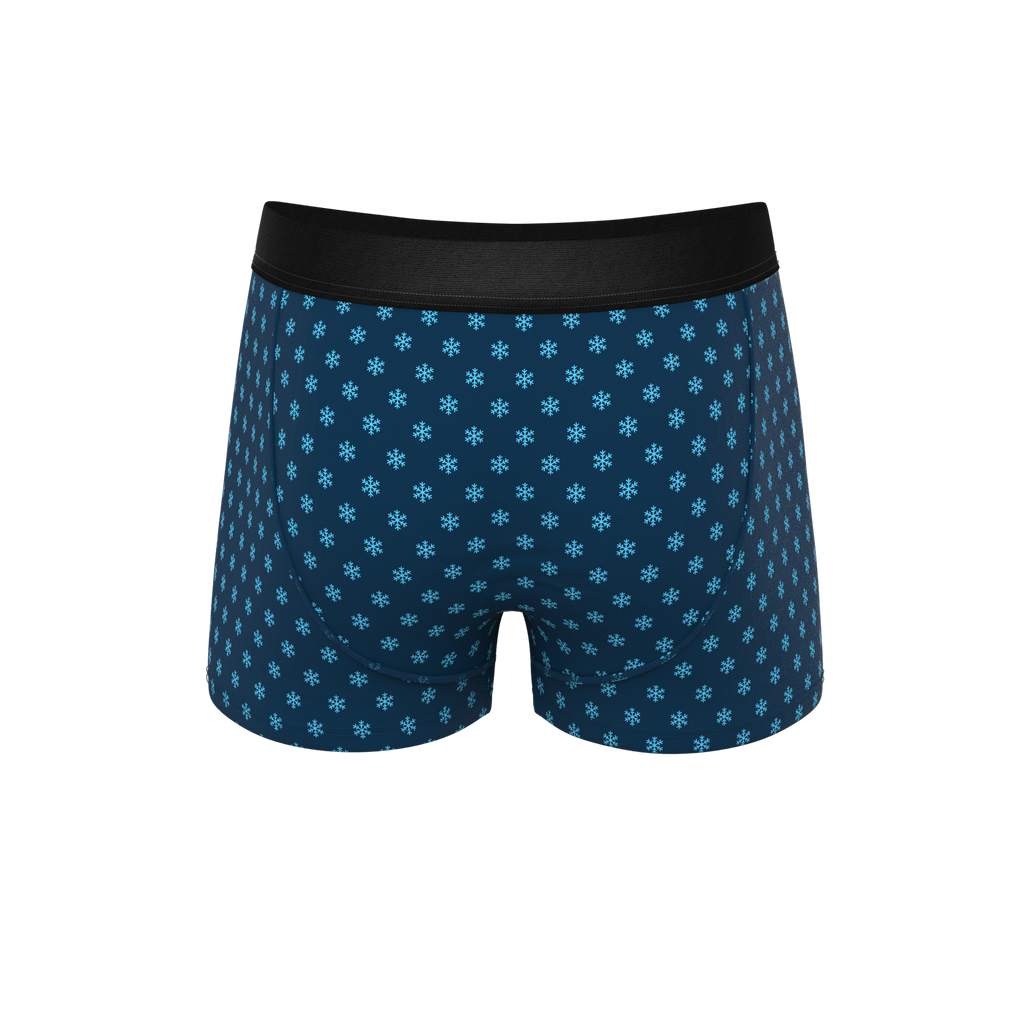 The Avalanche | Color Changing Snowflake Ball Hammock® Pouch Trunks Underwear - Shinesty