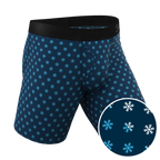 The Avalanche | Color Changing Snowflake Ball Hammock® Boxer - Long Leg - Shinesty