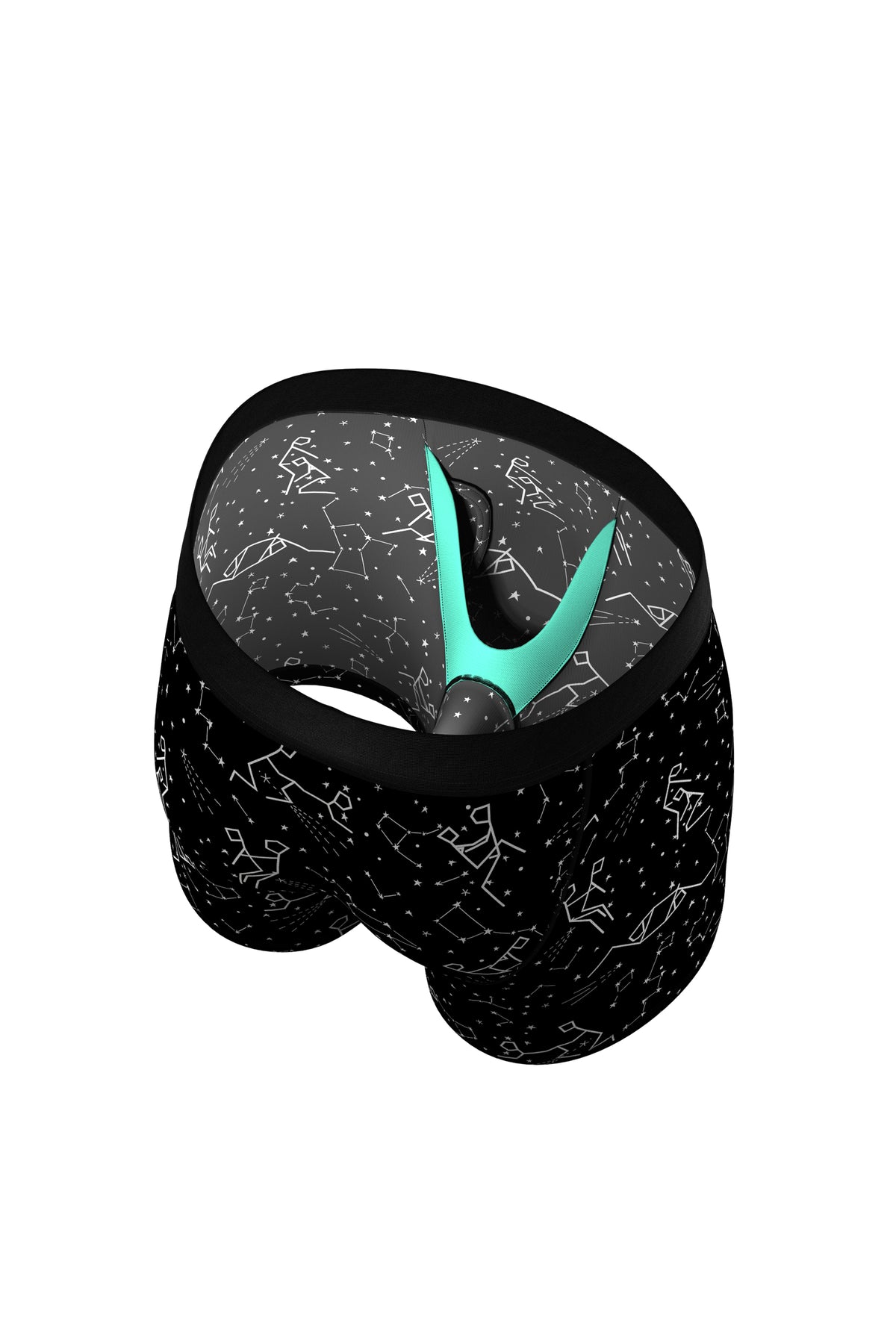 The Big Bang | Constellation Ball Hammock® Boxer With Fly and Boyshort Matching Underwear Pack - Shinesty