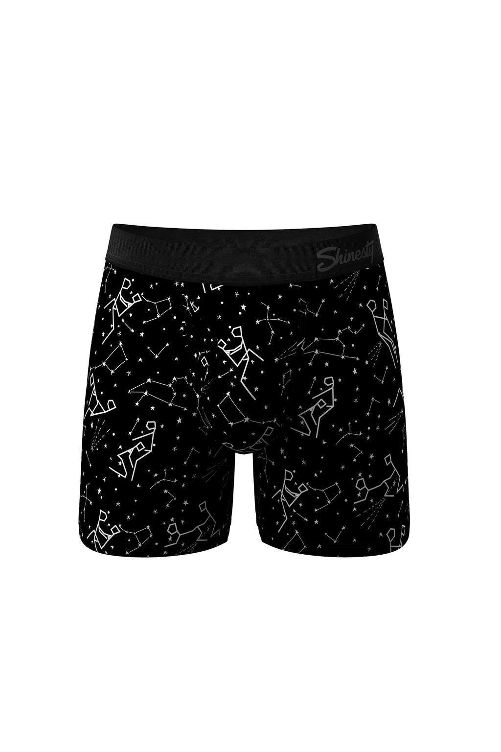 The Big Bang | Constellation Ball Hammock® Boxer With Fly and Boyshort Matching Underwear Pack - Shinesty