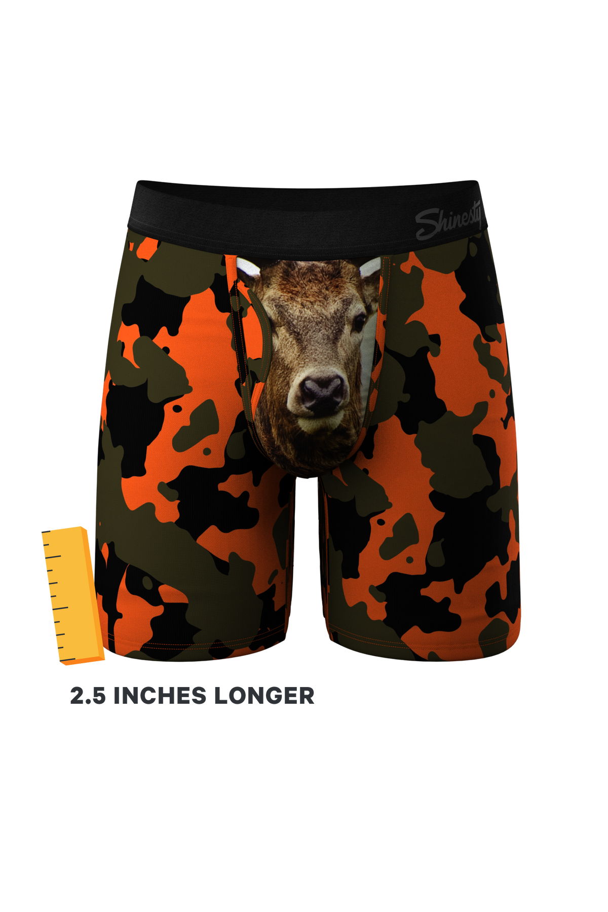 The Bambi Bunchers | Deer Father Son Long Ball Hammock® Pouch Underwear With Fly 2 Pack - Shinesty